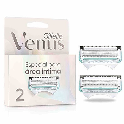 Venus: Carga Refil para Depilador Íntimo - 2 Unidades