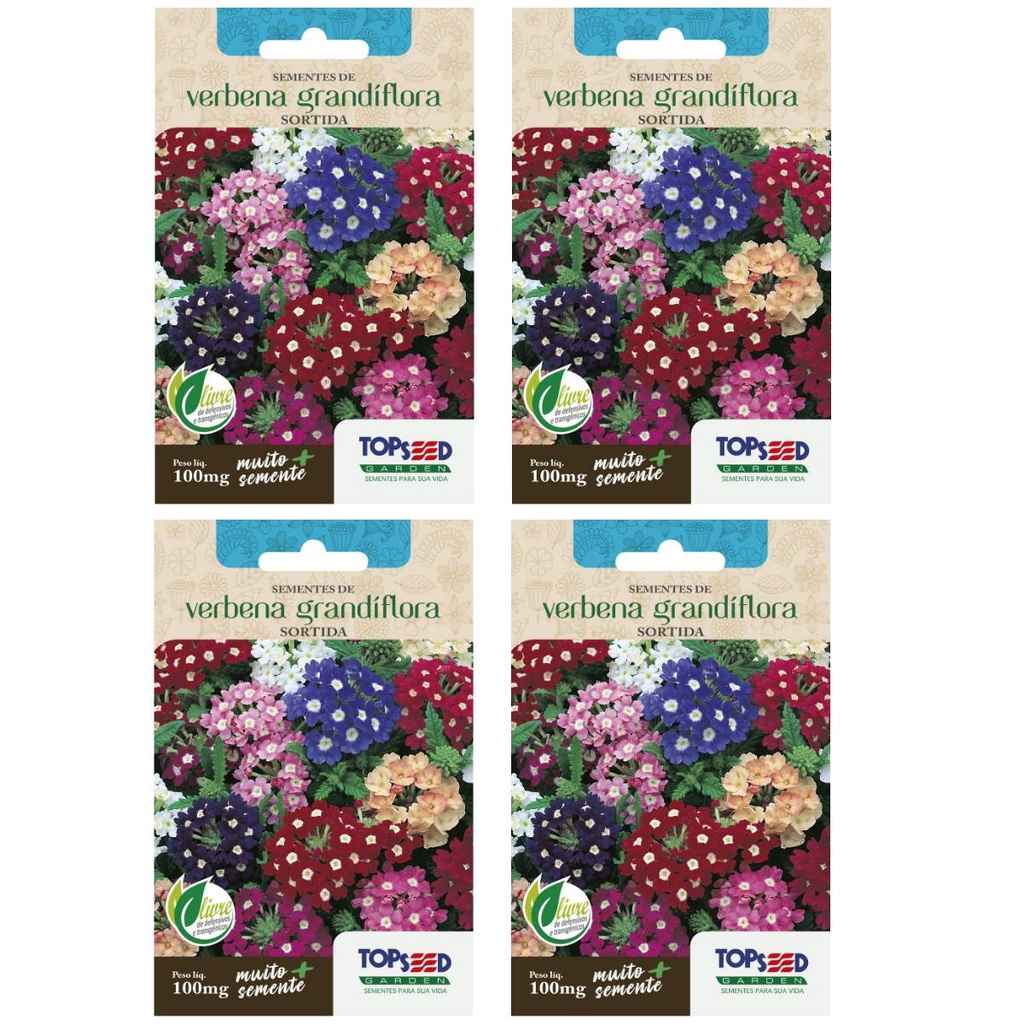 Verbena Grandiflora TOPSEED: Flores Vibrantes!