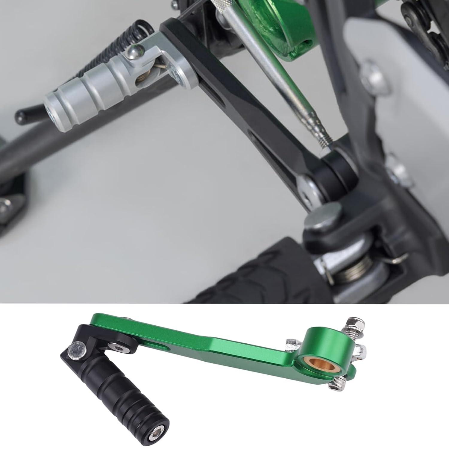 Alavanca de Câmbio Ajustável Kawasaki Z900/Z900RS (17-24) - Alumínio CNC Verde