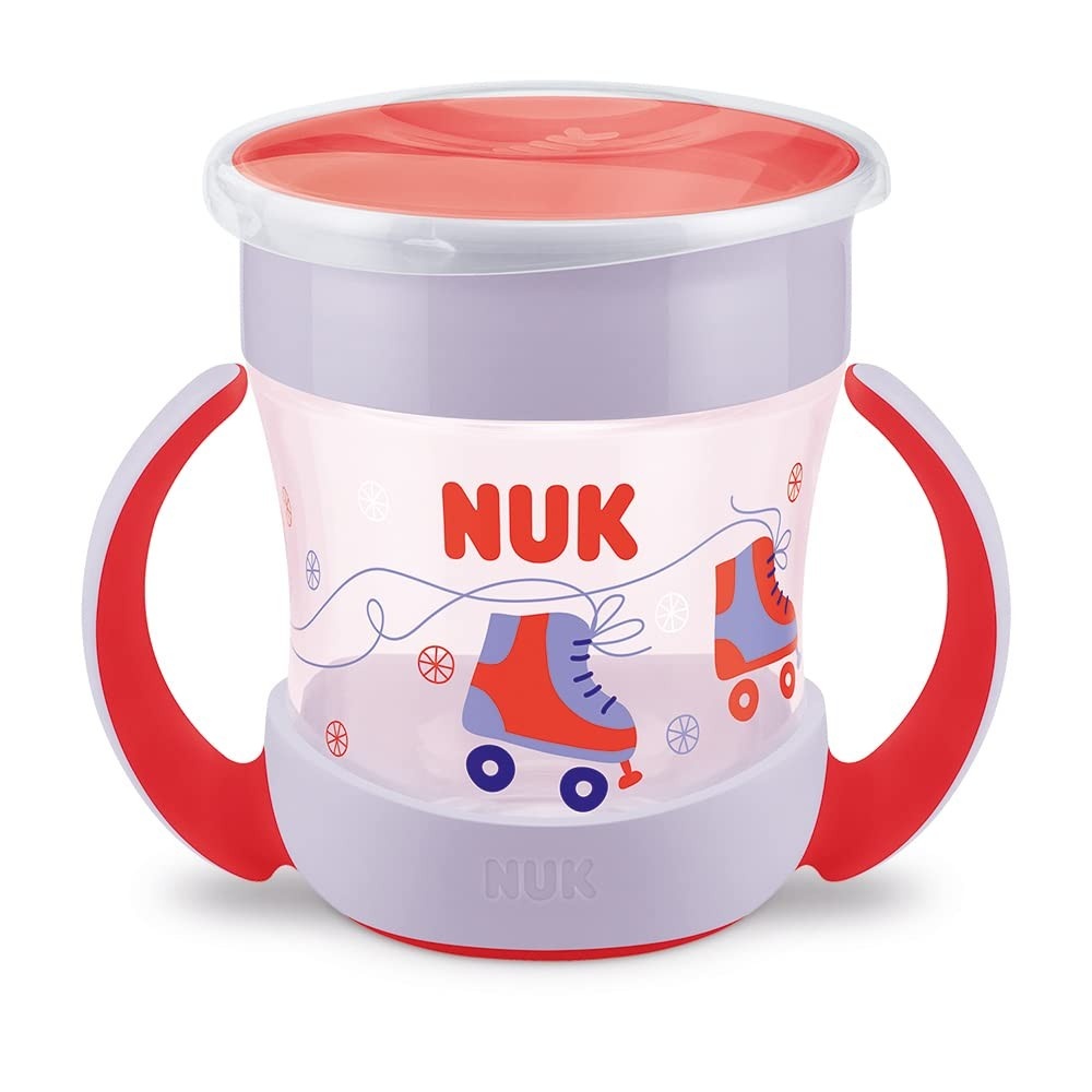NUK Copo Mini Magic Cup 360º Com Alça Evolution 160ml – Menina Vermelha