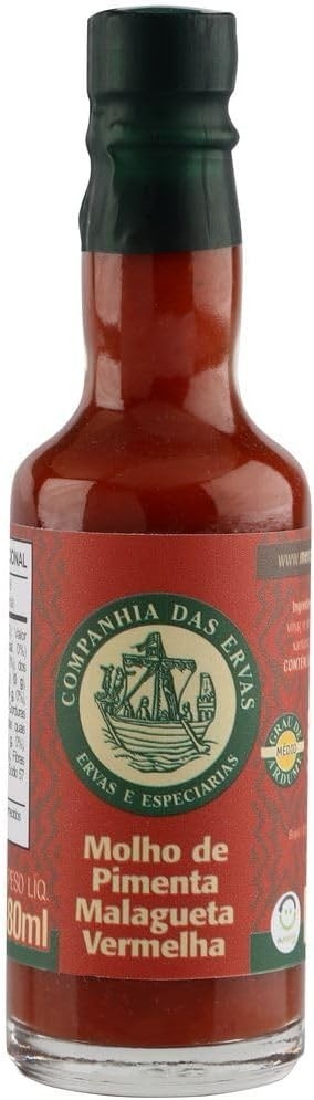 Companhia das Ervas Molho De Pimenta Malagueta Vermelha