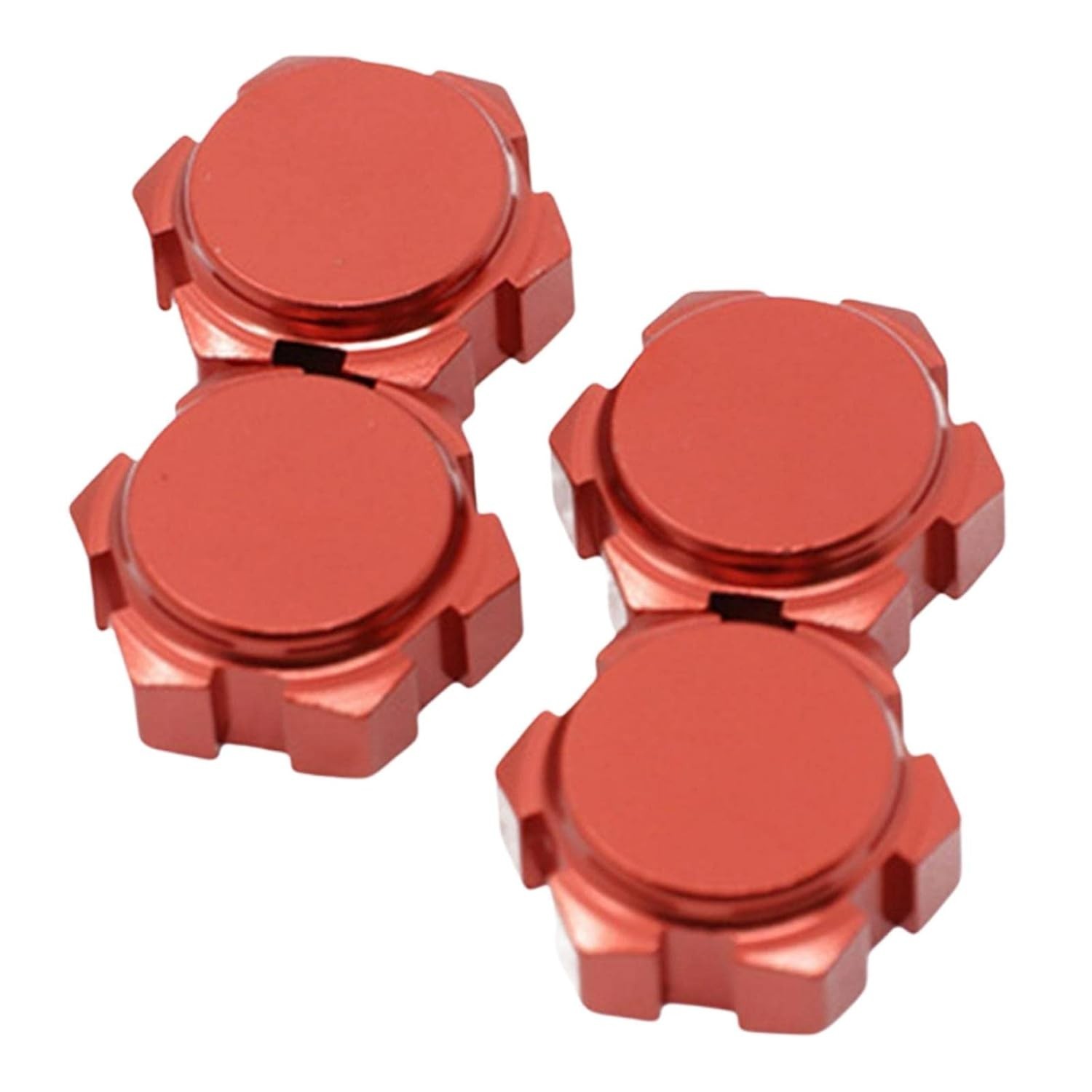 Rodas Hexagonais Vermelhas Karton 1/8: Performance e Estilo para Seu Caminhão RC