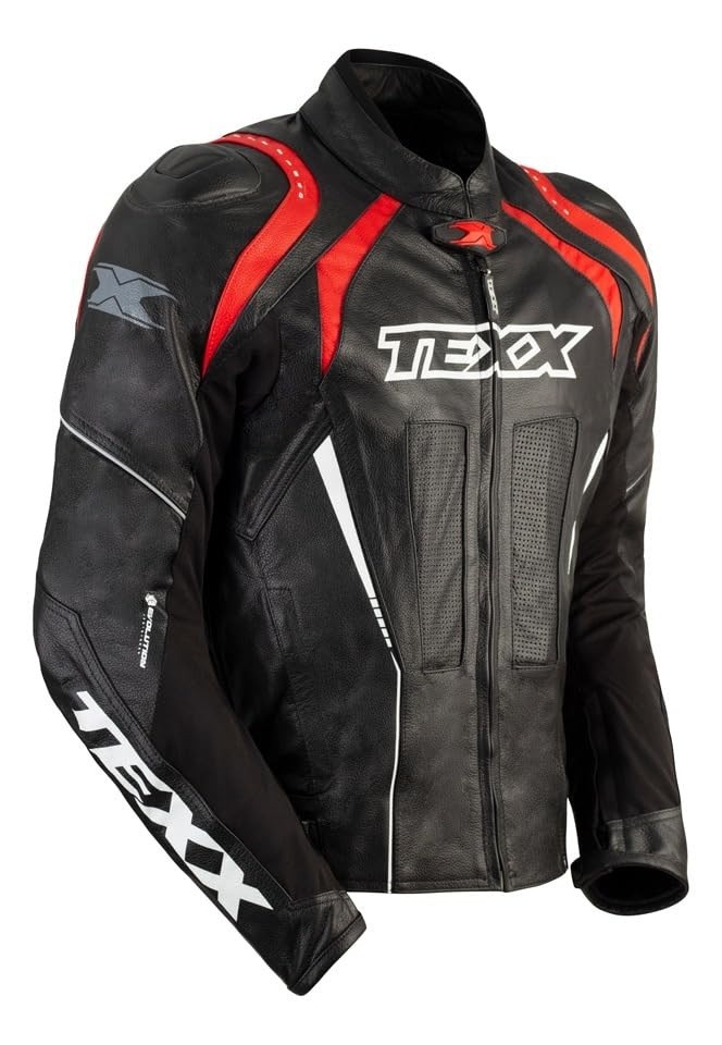 Jaqueta Texx Sniper V2 Preto Vermelho: Proteção e Estilo para Motociclistas