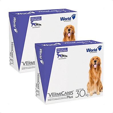 VermiCanis Plus 30Kg: Vermífugo Potente para Cães Grandes
