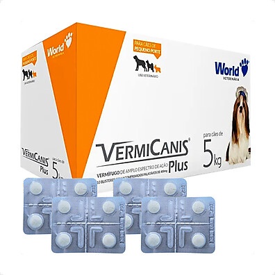 VermiCanis Plus: Vermífugo Completo para Cães 🐶