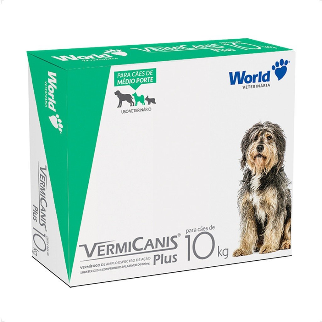 Vermífugo Cães 10Kg: Proteja seu Pet!