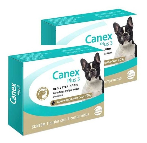 Vermífugo Ceva Canex Plus 3: Proteja Seu Cão de Verminoses