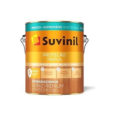 Verniz Seca Rápido Suvinil 3,6L: Cores e Benefícios
