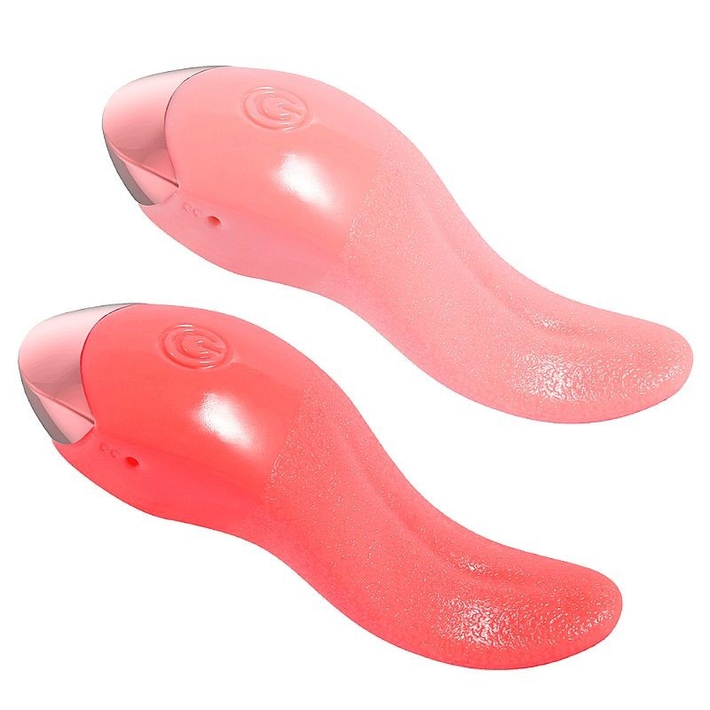 Vibrador em Formato de Língua Humana: Prazer Intenso e Versátil
