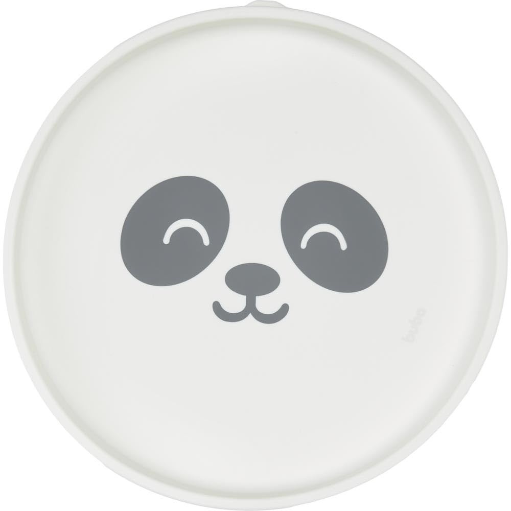 Pratinho em Silicone com Ventosa Gumy Off-White - Seguro, Higiênico e Versátil para Bebês