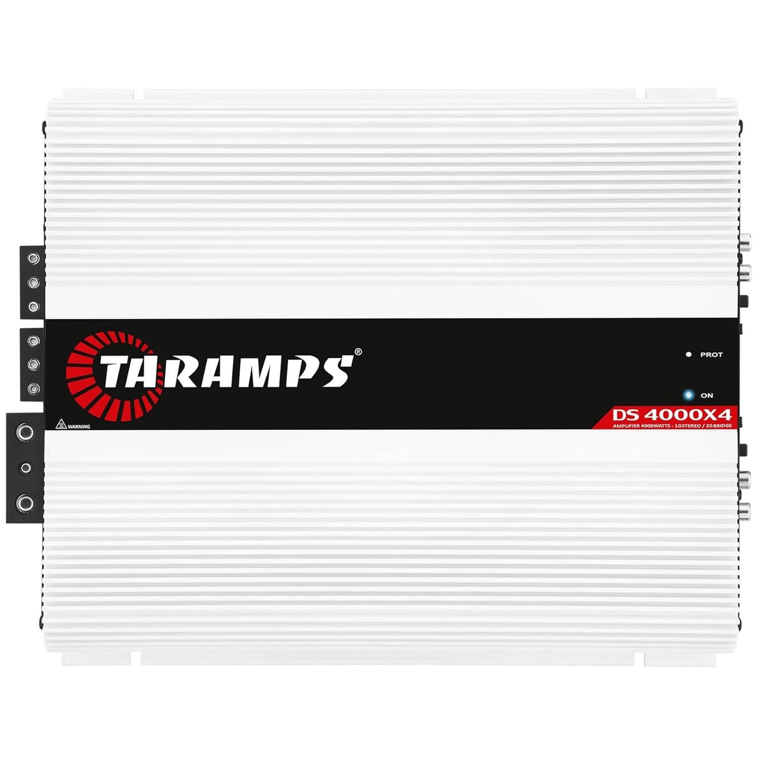 Amplificador Taramps DS 4000x4 1 Ohm: Potência e Versatilidade para o Seu Som Automotivo