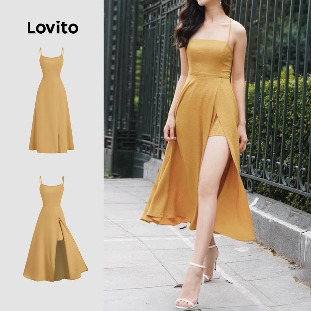 Vestido Amarelo Lovito: Elegância Casual!
