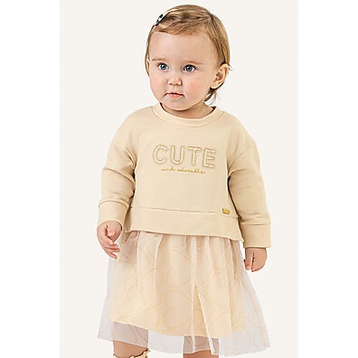 Vestido Bebê Menina Cute: Conforto e Estilo!