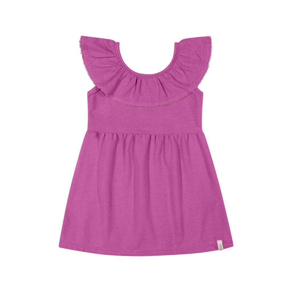 Vestido Bebê Rosa Elian: Charme e Conforto!
