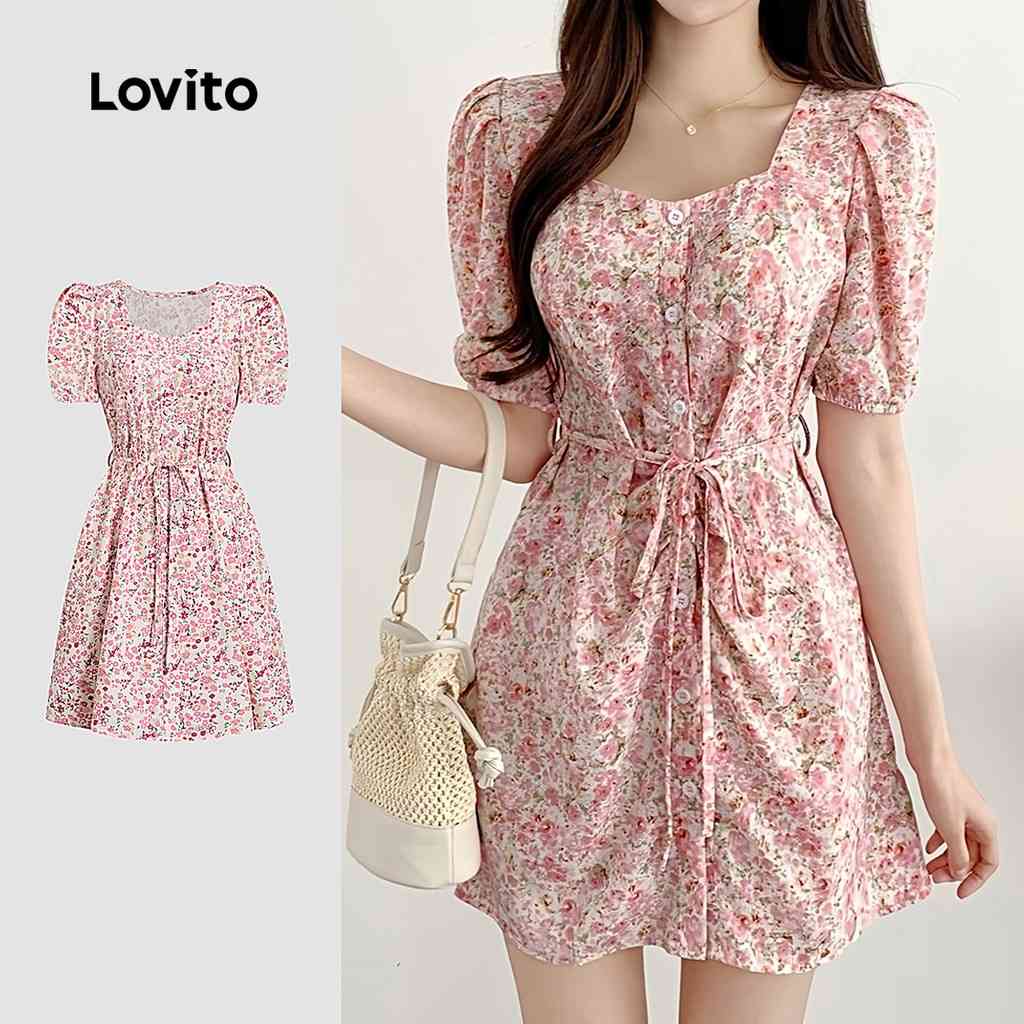Vestido Boho Rosa Lovito: Conforto e Estilo!