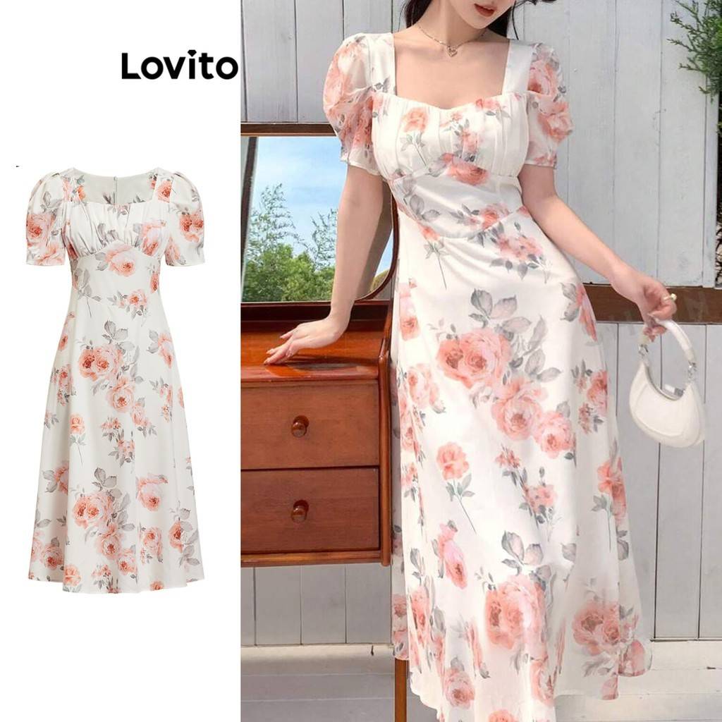 Vestido Boho Tropical Lovito: Estilo e Conforto!