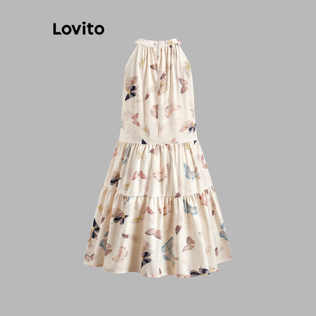 Vestido Borboleta Lovito: Estilo Casual e Elegante