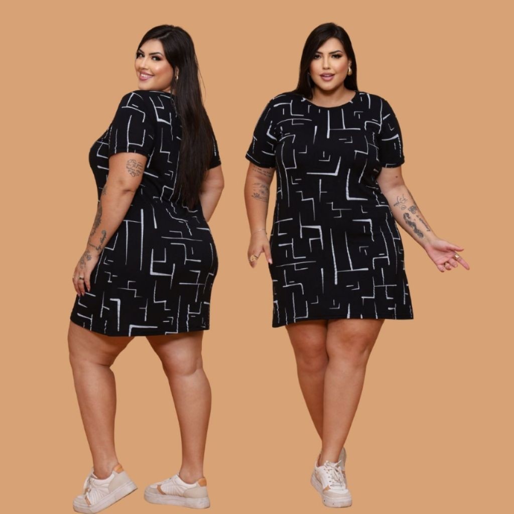 Vestido Camisetão Plus Size: Conforto e Estilo!