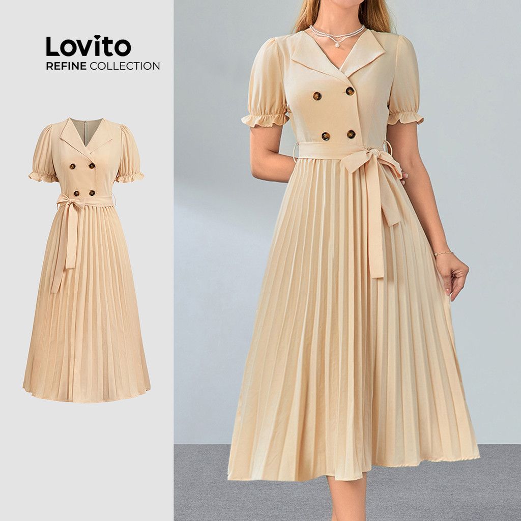 Vestido Cáqui Elegante: Seu Look Sofisticado