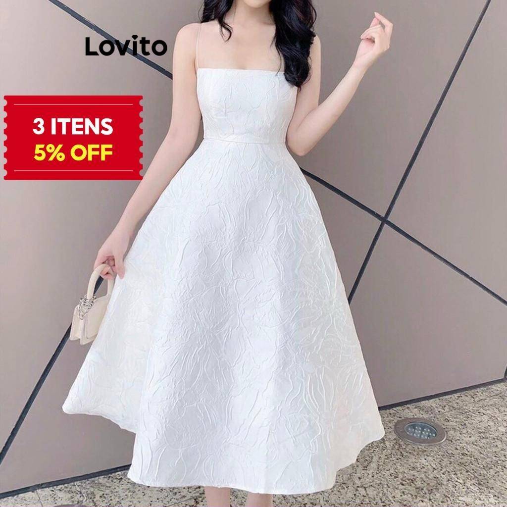 Vestido Casual Lovito Multicolorido: Estilo e Conforto em Poliéster