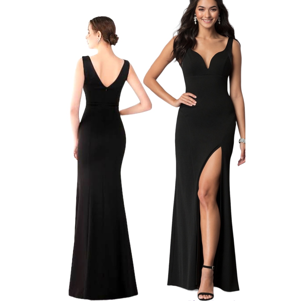 Vestido de Baile Longo para Eventos Formais