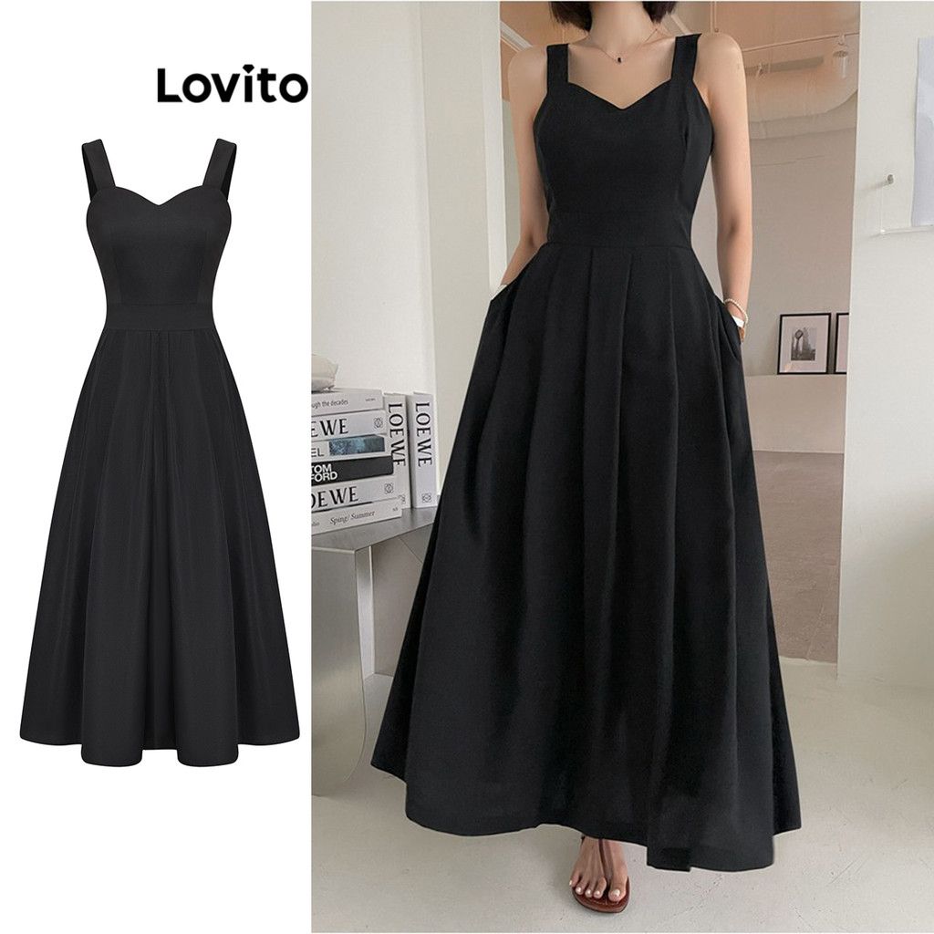Vestido de Baile Lovito: Elegância e Bolsos!