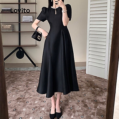 Vestido de Pérolas Lovito: Elegância e Sofisticação