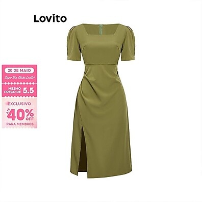 Vestido Elegante Franzido: Seu Look Sofisticado!