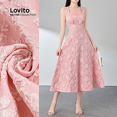 Vestido Elegante Jacquard: Seu Look Perfeito!