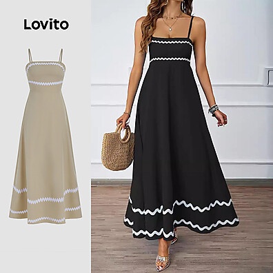 Vestido Elegante Lovito: Charme e Estilo!