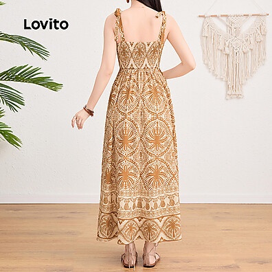 Vestido Estampado Lovito: Elegância para o Verão