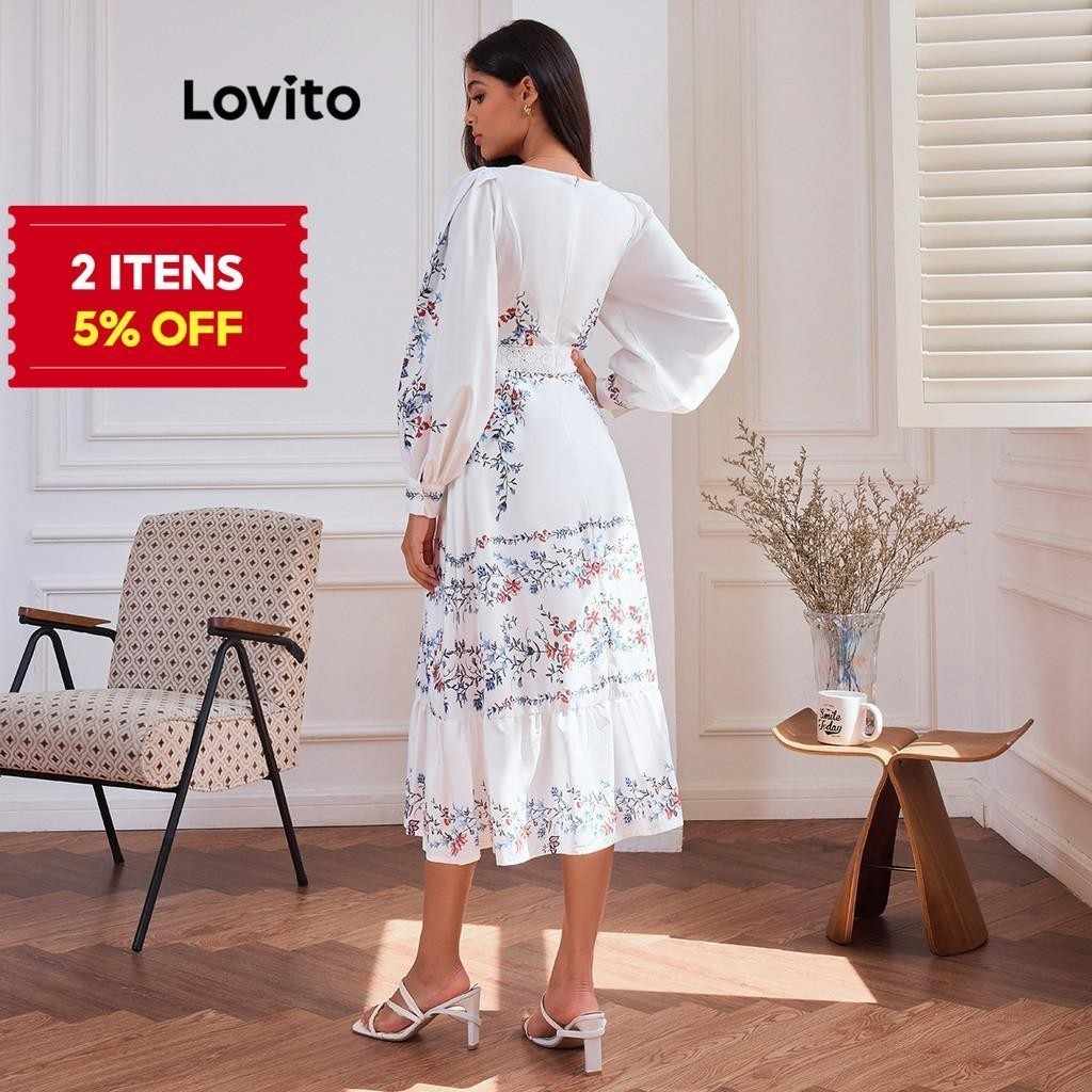 Vestido Floral de Renda: Elegância e Charme!