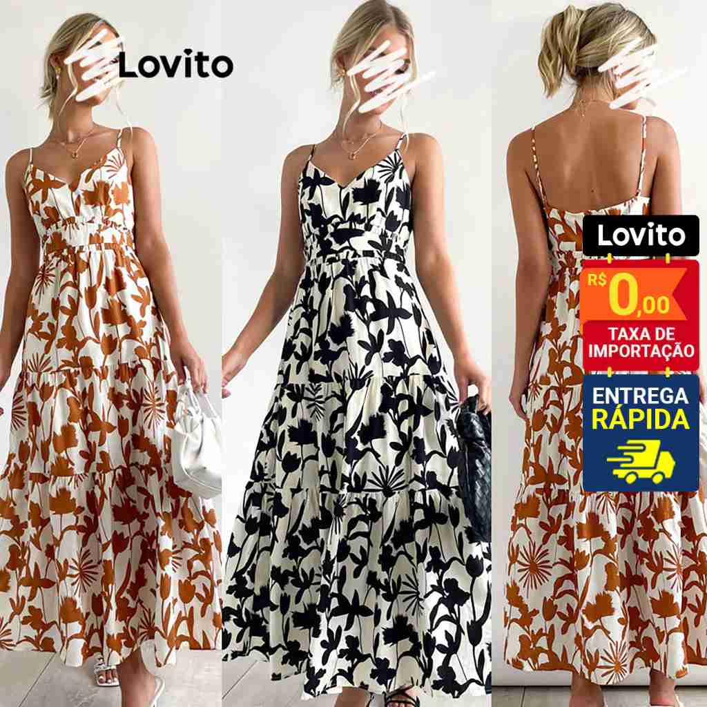 Vestido Floral Longo: Elegância e Fluidez!