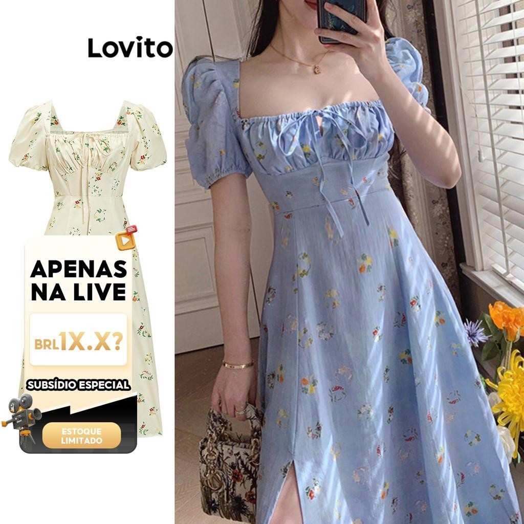 Vestido Floral Lovito: Estilo e Conforto!