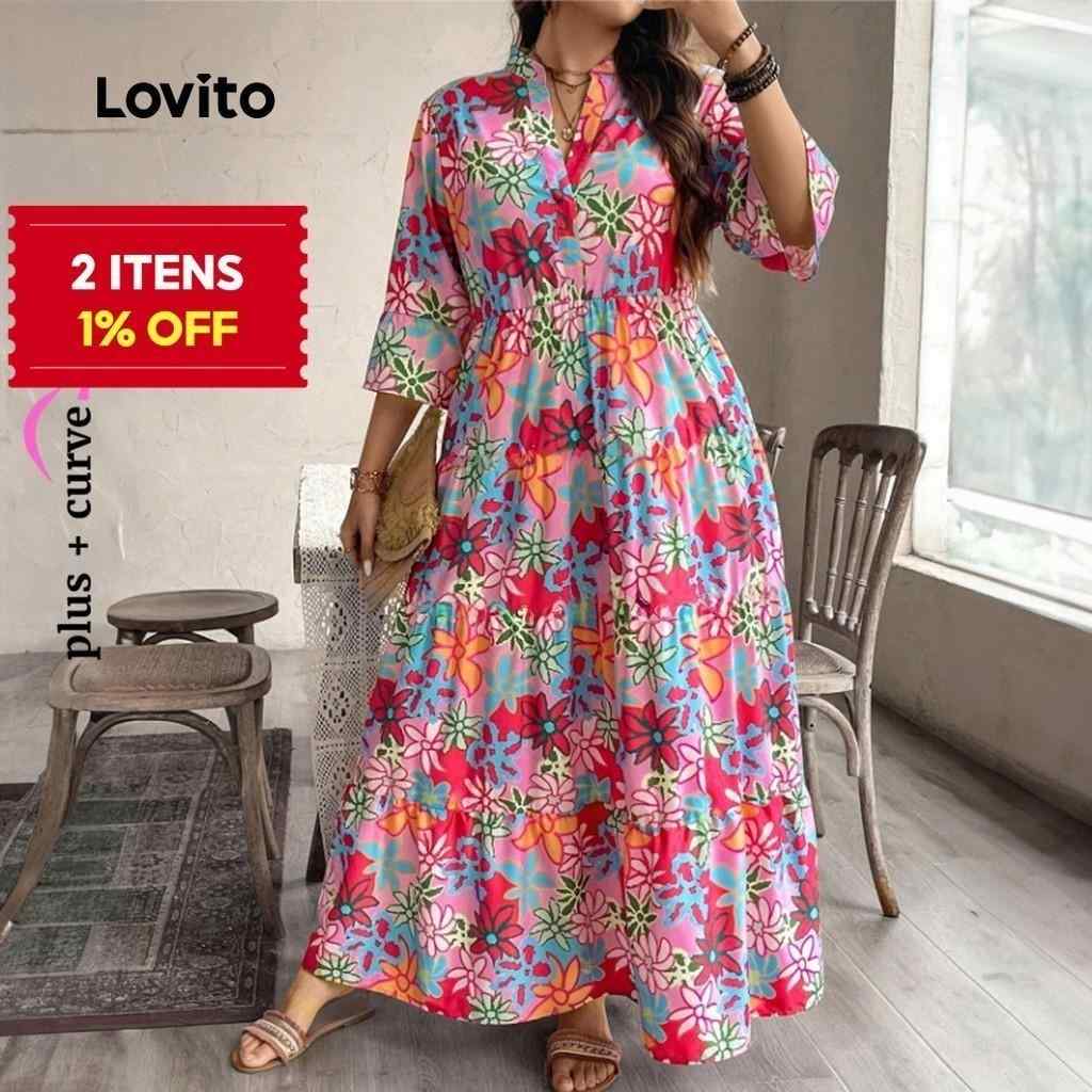 Vestido Floral Plus Size: Elegância e Conforto!