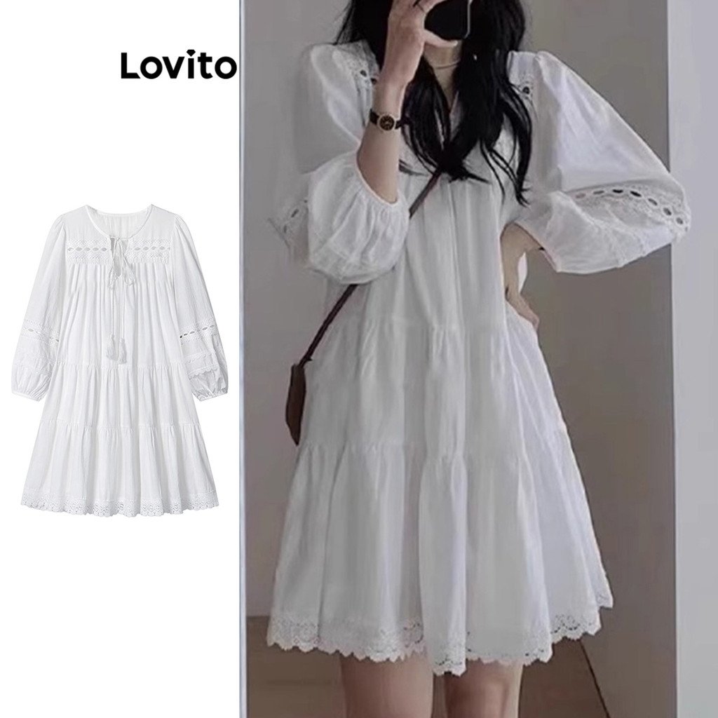 Vestido Franzido Lovito: Elegância Casual