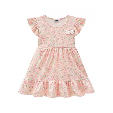 Vestido Infantil Butterfly: Conforto e Estilo!