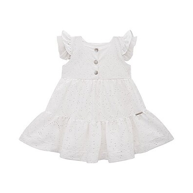 Vestido Infantil Kiki Xodó: Elegância em Cada Detalhe