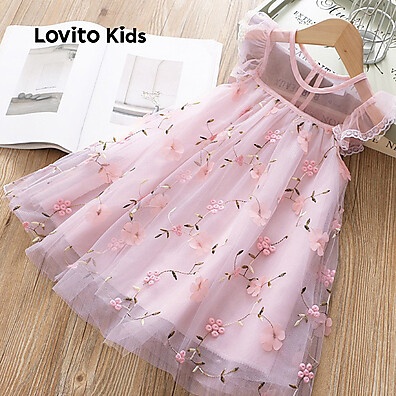 Vestido Infantil Lovito: Elegância e Conforto
