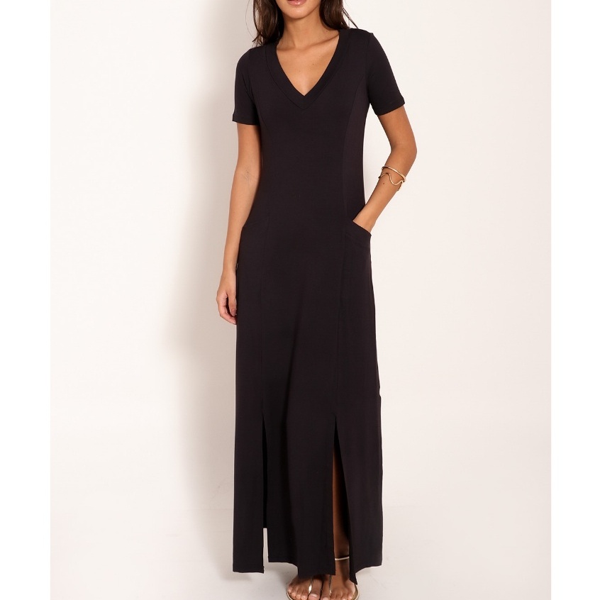 Vestido Longo Elegante: Conforto e Estilo