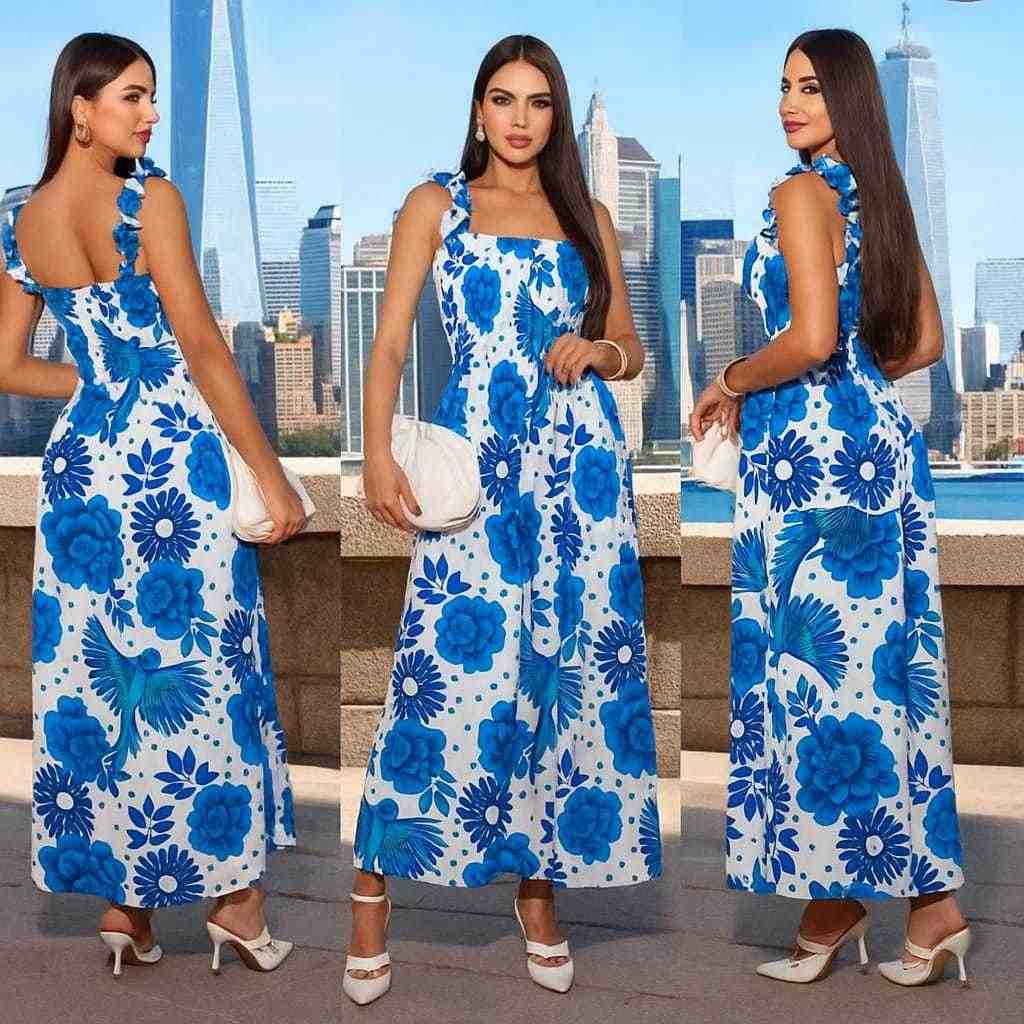 Vestido Longo Farm: Leveza e Estilo!