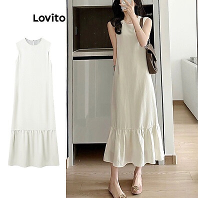 Vestido Lovito Babados: Elegância Casual