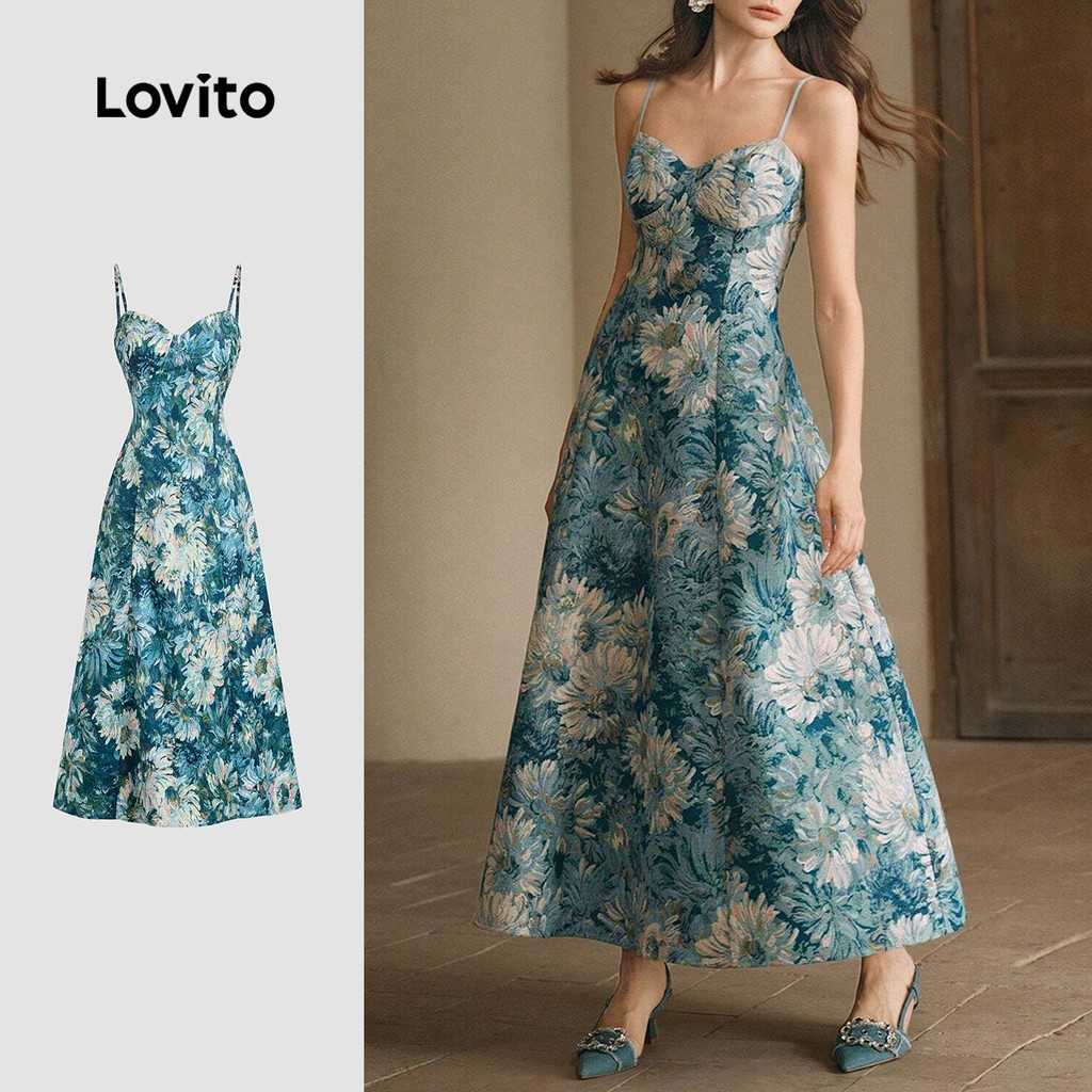 Vestido Lovito Barroco: Elegância Vintage