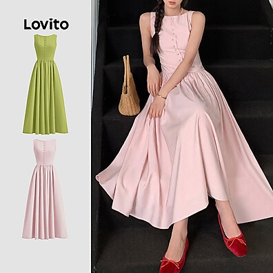 Vestido Lovito: Elegância Casual para o Dia a Dia