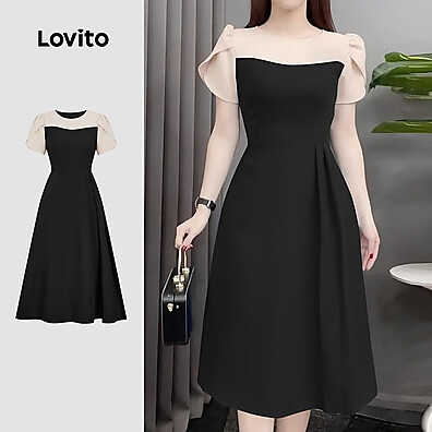 Vestido Lovito Elegante: Cores & Estilo!