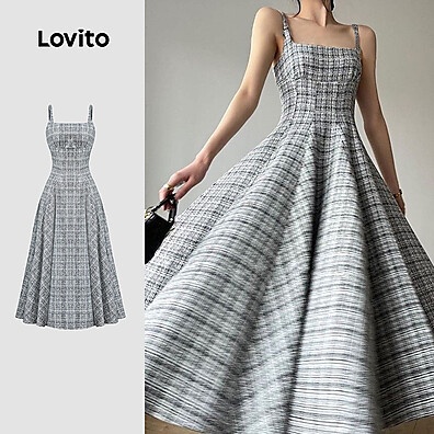 Vestido Lovito Elegante: Toque Suave e Estilo Único