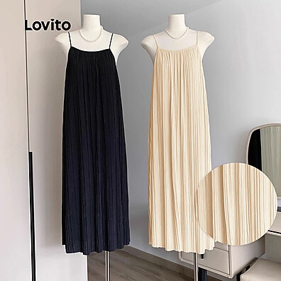 Vestido Lovito Franzido: Casual e Elegante