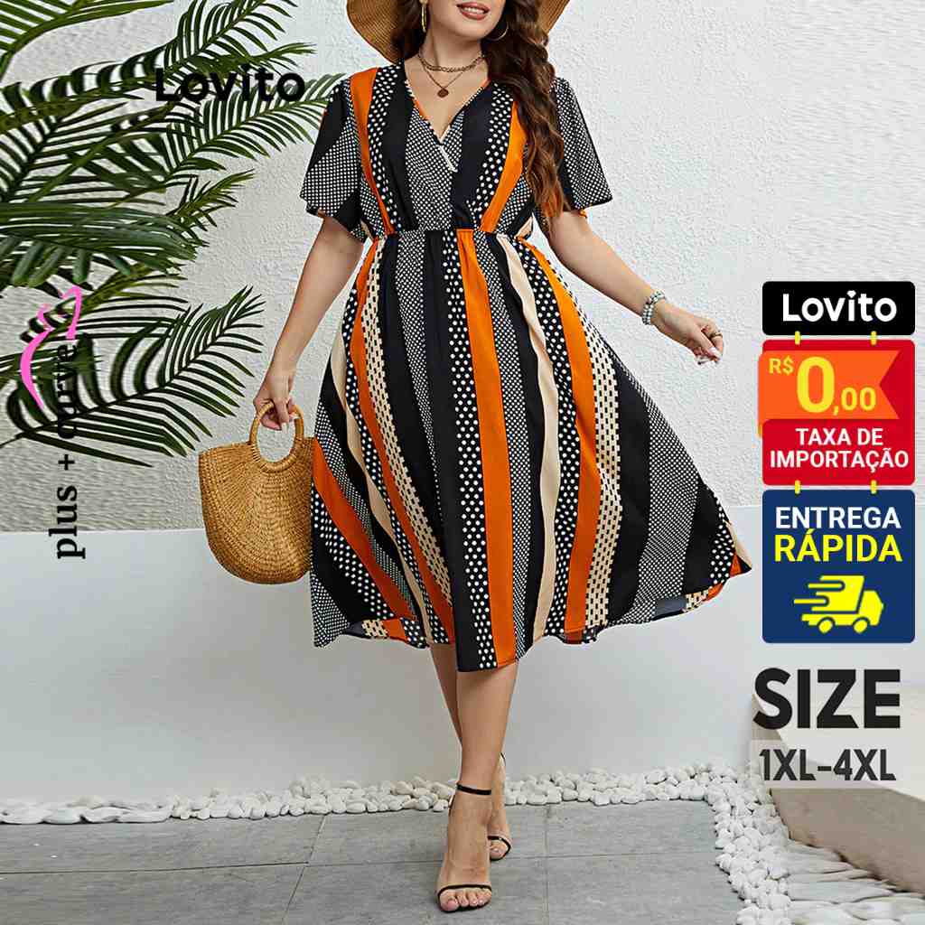 Vestido Midi Estampado Plus Size: Conforto e Estilo!