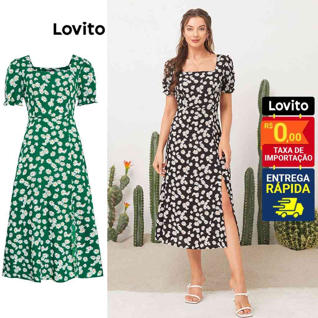 Vestido Midi Floral: Elegância e Conforto!