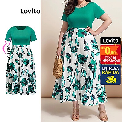 Vestido Midi Floral Plus Size: Estilo e Conforto!
